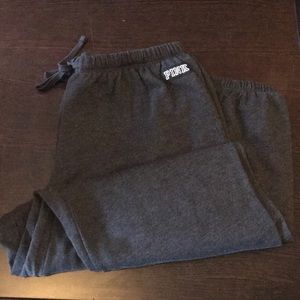 🆕 PINK Dark Gray Classic Pant